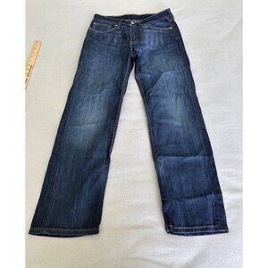 Levis 514 Jeans Mens 31x30 Dark Wash Striaght Fit Pants Never Worn Zip Fly‎